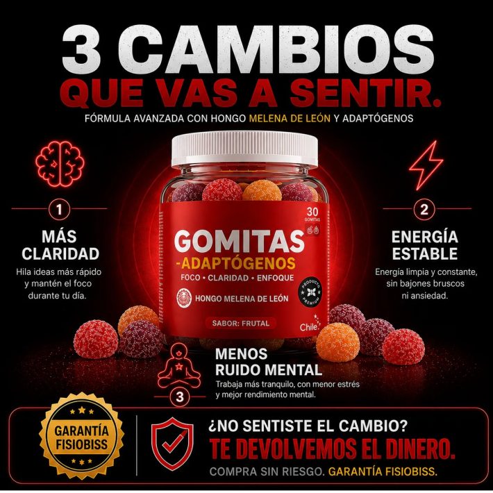 GOMITAS MELENA / Cabello Más Fuerte, Brillante y Saludable